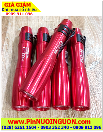 Police 5039, Đèn pin siêu sáng Police 5039 mini nhỏ gọn bóng LED Trắng _Xuất xứ Thái Lan